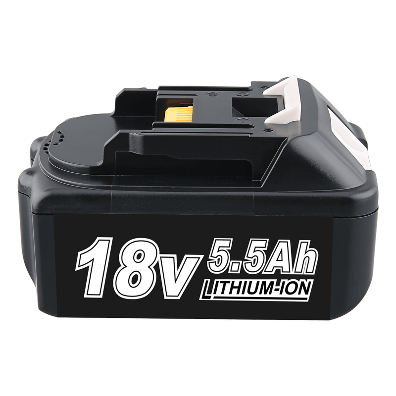 For Makita 18V Battery Replacement | BL1860B BL1850 18V 5.5Ah Li-ion Battery 2 Pack