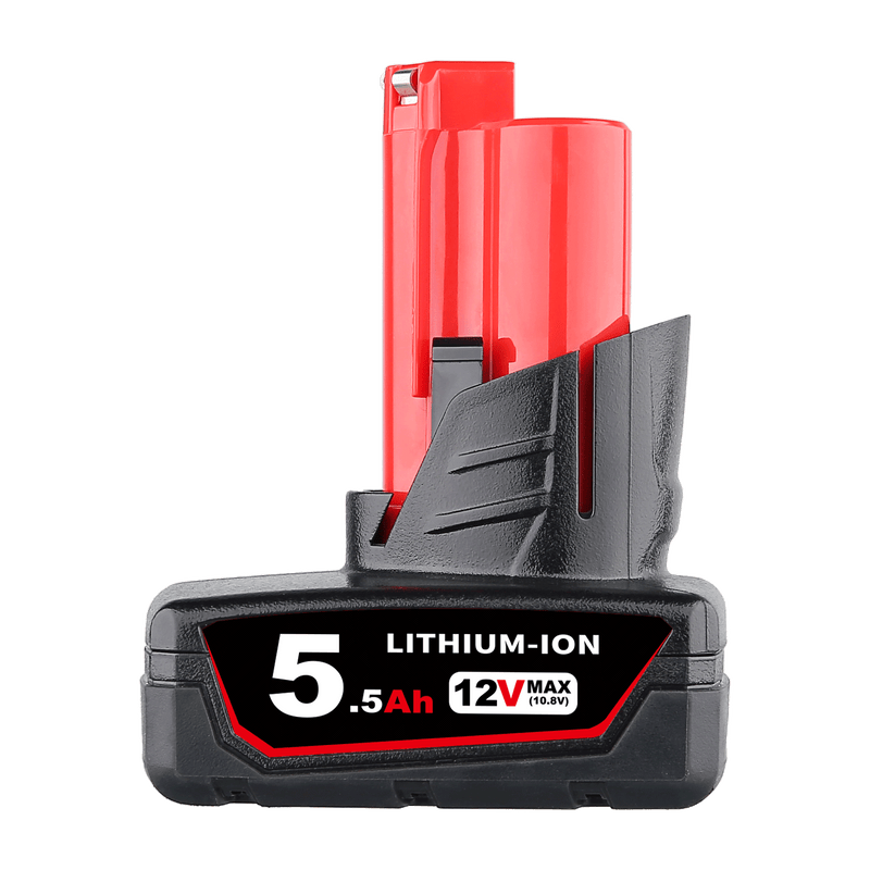 For Milwaukee 12V Battery Replacement | M12 5.5Ah Li-ion Battery