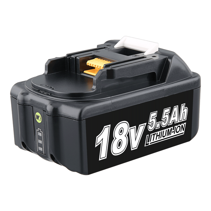 For Makita 18V Battery Replacement | BL1860B BL1850 BL1830 18V 5.5Ah Li-ion Battery 3 Pack