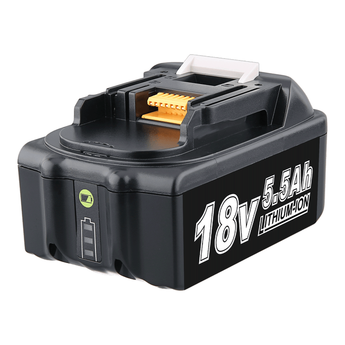 For Makita 18V Battery Replacement | BL1860B BL1850 18V 5.5Ah Li-ion Battery 2 Pack