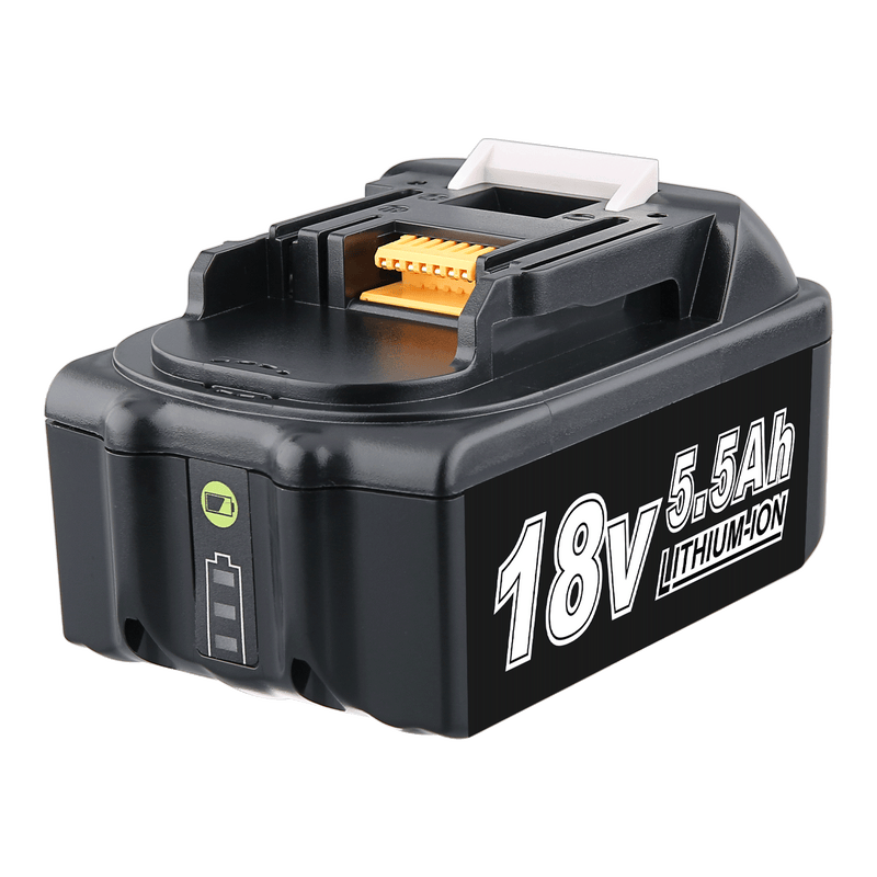 For Makita 18V Battery Replacement | BL1860B BL1850 BL1830 18V 5.5Ah Li-ion Battery 3 Pack