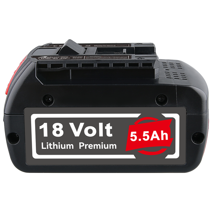 For Bosch 18V Battery 5.5Ah Replacement | BAT610G Battery 2PACK