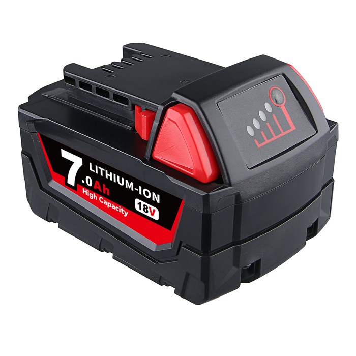 For Milwaukee 18V Battery 7Ah Replacement | M 18 Battery 4PACK