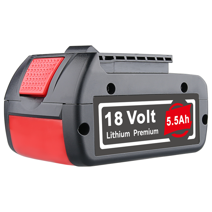 For Bosch 18V Battery 5.5Ah Replacement | BAT610G Battery 3PACK
