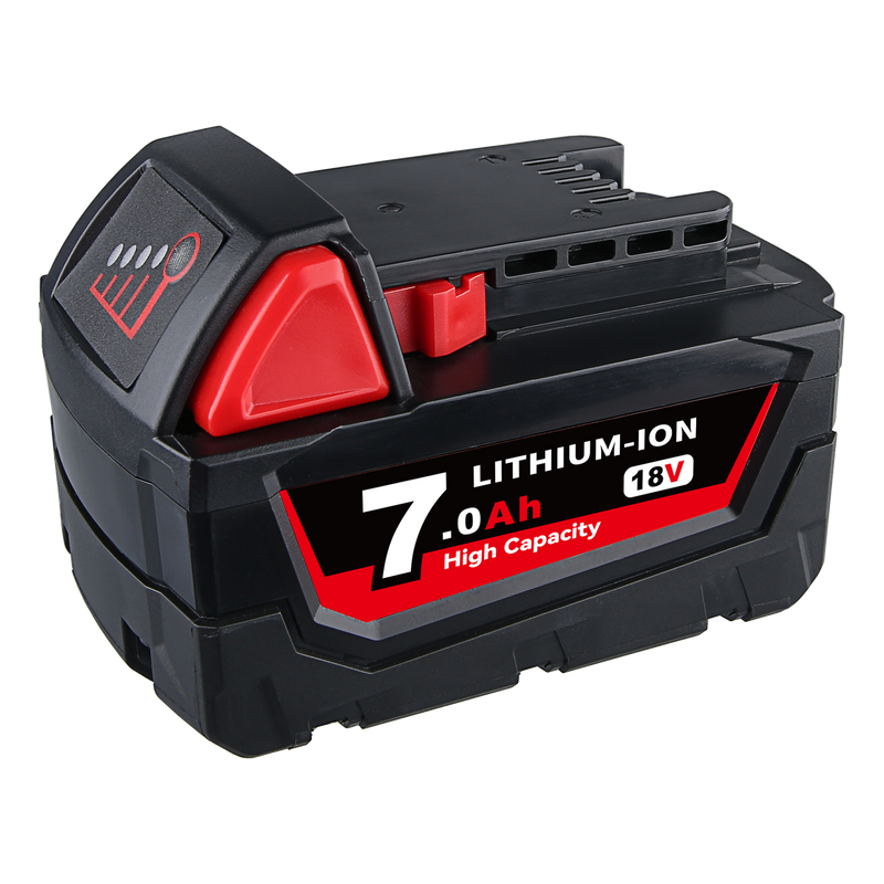 For Milwaukee 18V Battery 7Ah Replacement | M 18 Battery 3PACK