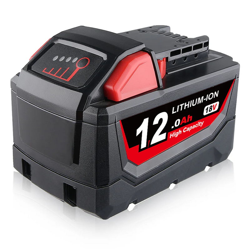 FOR MILWAUKEE 18V BATTERY 12AH REPLACEMNT | M18 BATTERIES