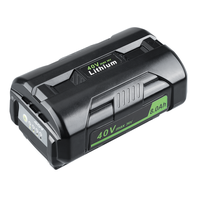 8.0Ah 40V/36V MAX Lithium OP4026 Battery Compatible with Ryobi 40V Battery with LED Indicator