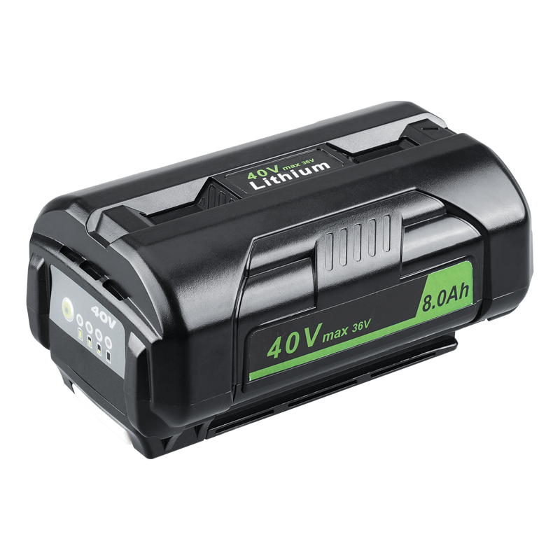 8.0Ah 40V/36V MAX Lithium OP4026 Battery Compatible with Ryobi 40V Battery with LED Indicator