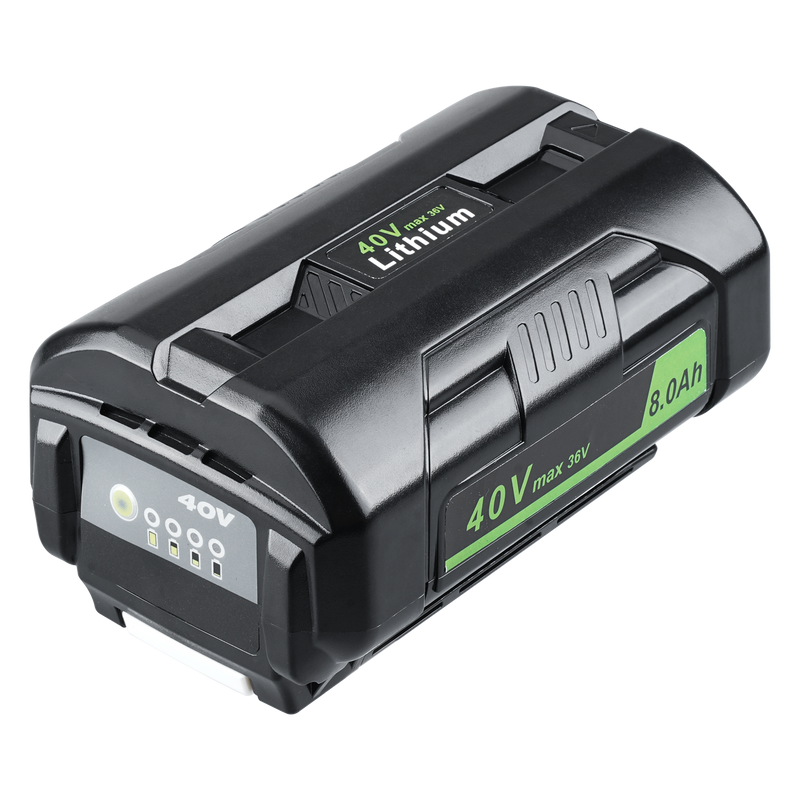 8.0Ah 40V/36V MAX Lithium OP4026 Battery Compatible with Ryobi 40V Battery with LED Indicator