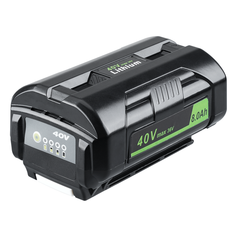 8.0Ah 40V/36V MAX Lithium OP4026 Battery Compatible with Ryobi 40V Battery with LED Indicator