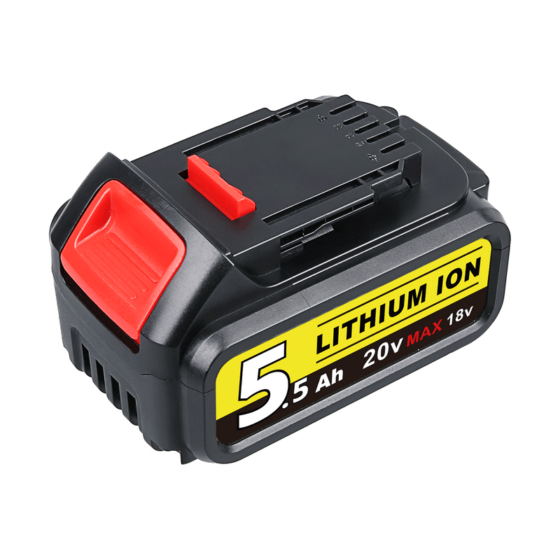 For Dewalt 18V XR Battery 5.5Ah Replacement | DCB200 DCB184 Battery 4 Pack