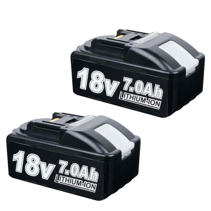 For Makita 18V Battery Replacement | BL1860 7.0Ah Li-ion Battery 2 PACK