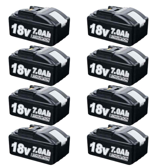 For Makita 18V Battery Replacement | BL1860 7.0Ah Li-ion Battery 8 PACK