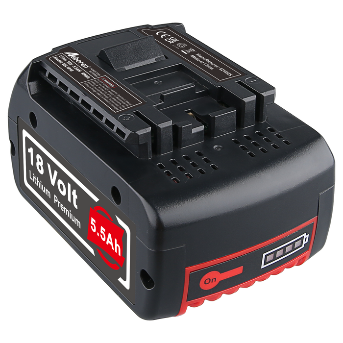 For Bosch 18V Battery 5.5Ah Replacement | BAT610G Battery 4PACK