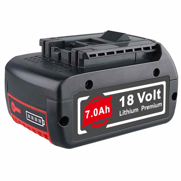 For Bosch 18V Battery 7.0Ah Replacement | BAT610G Battery 4PACK