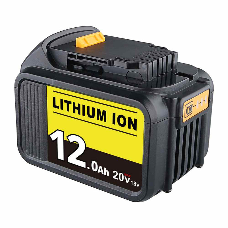 For Dewalt 20V Max 12.0 Ah Battery | DCB200 Li-ion Battery