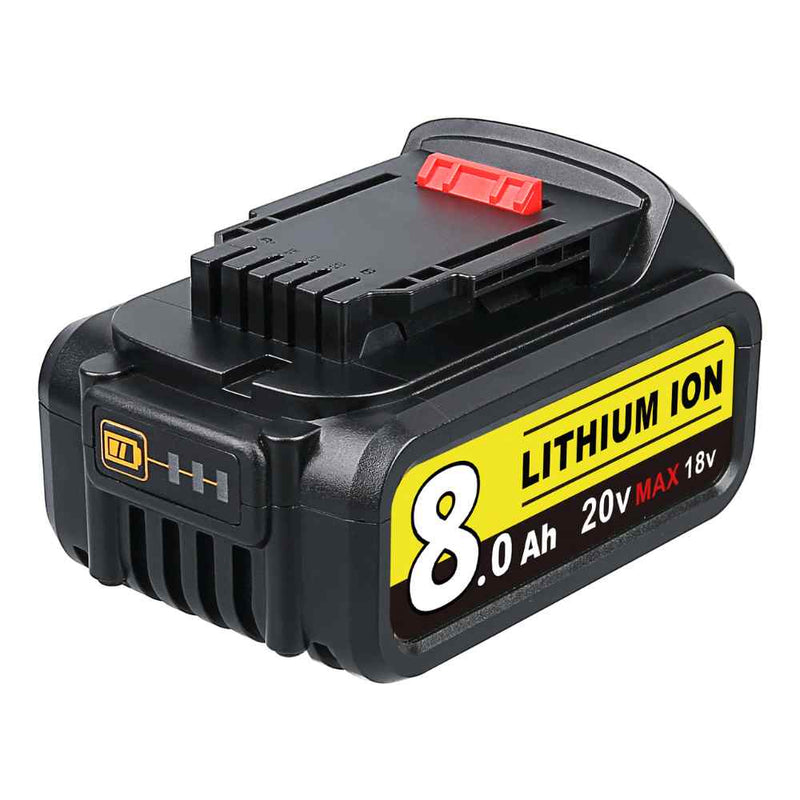 For Dewalt 20V Max 8.0 Ah Battery | DCB200 Li-ion Battery