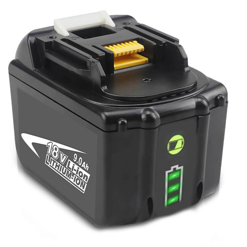 4 Pack For 18V 9.0Ah Makita BL1860B Battery  Replacement & DC18RC FOR MAKITA 14.4V-18V