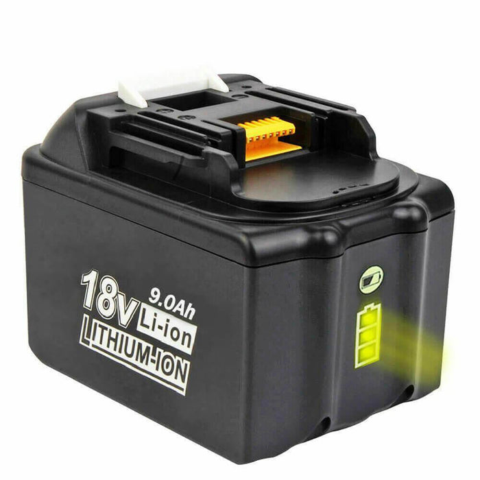2 Pack For 18V 9.0Ah Makita BL1860B Battery  Replacement & DC18RD FOR MAKITA 14.4V-18V