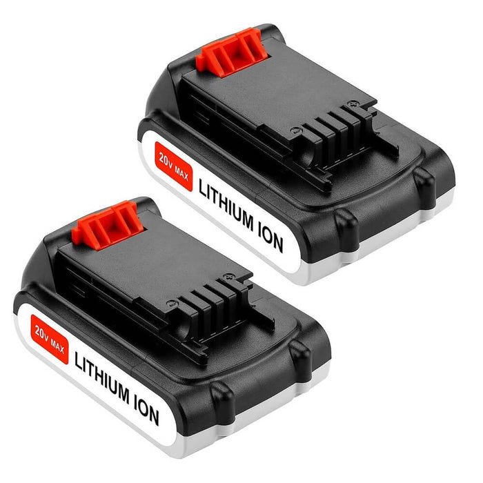 For Black And Decker 20V Battery Replacement | LBXR20 3.8Ah Li-ion Battery 2PACK