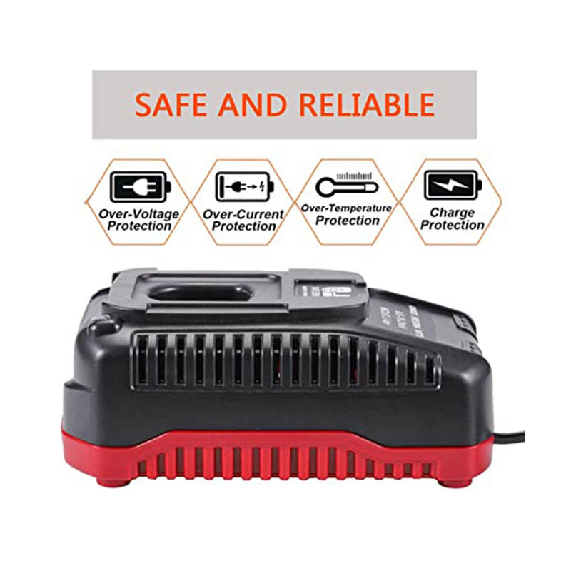 VINIDA Replacement Battery Charger for Craftsman DieHard C3 9.6V and 19.2 V Ni-Cd & Lithium-Ion XCP Battery