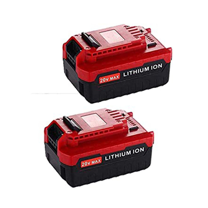 2 Pack 5.0Ah Lithium Replacement for Porter Cable 20v Lithium Battery PCC685L PCC680L 20 Volts Batteries.