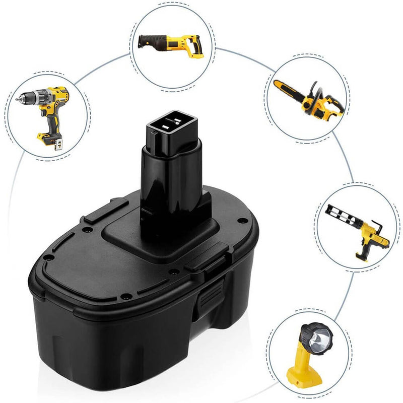 For Dewalt 18V Battery 4.8 Ah Replacement | de9098 Battery