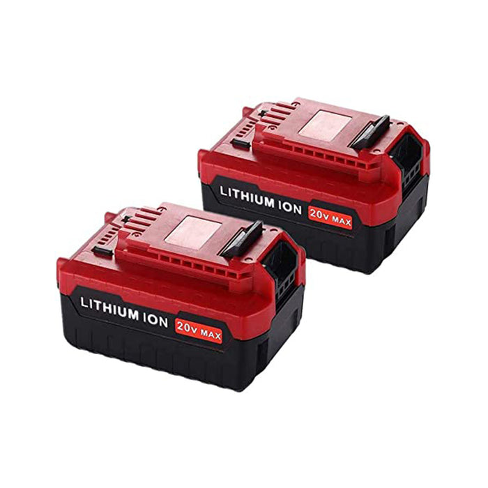 2 Pack 4000Ah 20V Lithium Replacement for Porter Cable 20v Lithium Battery PCC685L PCC680L 20V Batteries.