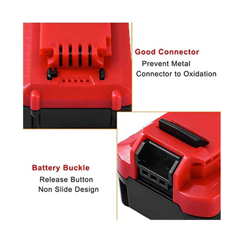 2 Packs 2.0Ah 20V Lithium-ion PCC680L for Porter Cable 20 Volt Battery for Porter Cable PCC685L PCC682L PCC685LP PCC600 PCC640 Batteries