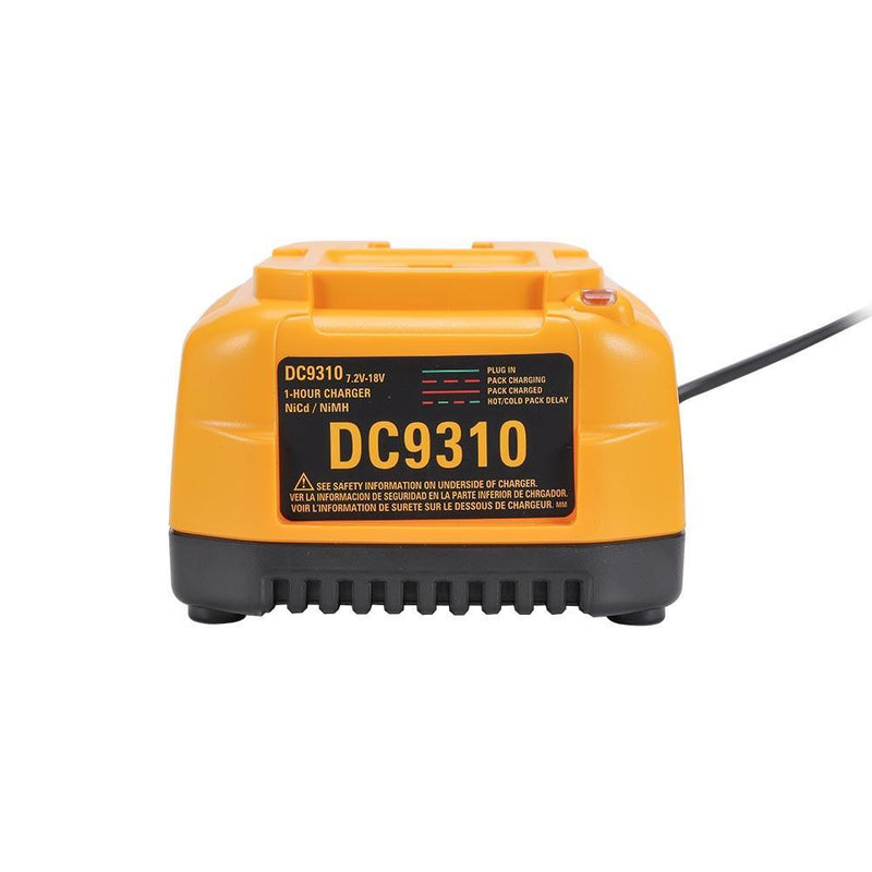 Dewalt DC9310 Fast Battery Replacement Charger For Dewalt 7.2V-18V XRP Ni-CD Ni-MH Battery