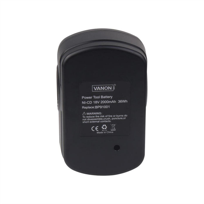 For Earthwise 18V Battery Replacement | BP91001 2000mAh Ni-MH Battery - Vanonbattery