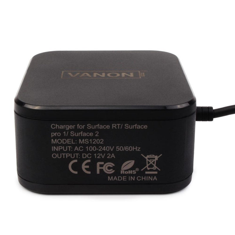 MS1202 Adapter for Microsoft Surface 2 RT / Pro 1/2 24W Charger 1513 Power Supply 1512 - Vanonbattery