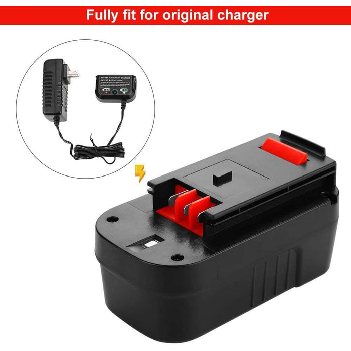 For Black and Decker HPB18 18V 4.8Ah Battery Replacement 3PACK