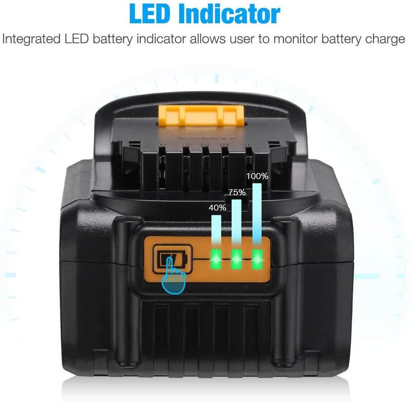 For Dewalt 20V Max 9.0 Ah Battery | DCB200 Li-ion Batteries 3PACK