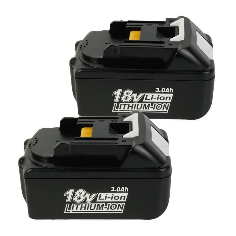 Für Makita 18-V-Akkuersatz | BL1830 3,0 Ah Li-Ionen-Akku, 2er-Pack